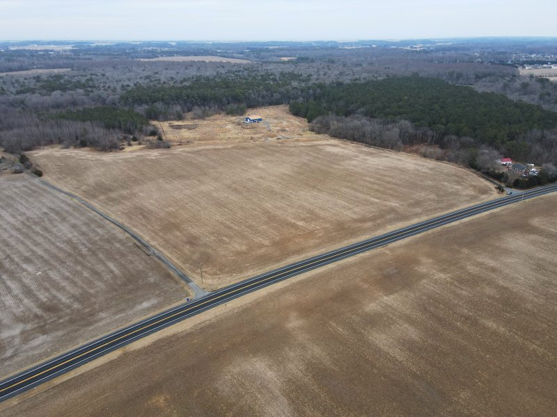 A 187-unit subdivision called Rivers Edge is planned for a parcel along Cave Neck Road south of Milton. A possible vote by Sussex County Planning & Zoning Commission is on the agenda for its April 15 meeting. NICK ROTH PHOTO