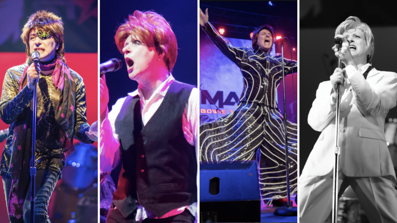 With mid-set costume changes like David Bowie’s, Starman re-creates the iconic singer’s authentic sound, look and stage presence. SUBMITTED PHOTO