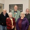 Councilman Joe Elder, who chaired the Hoornkill annexation committee, right, with some of street’s residents after Lewes Mayor and City Council voted unanimously Nov. 10, to annex 12 properties. The Lewes Board of Public Works will hook up the homes to city utilities. Shown are (l-r) Rudy Johnson, Clare Johnson, Jim Shiber, Mary Sherwood and Elder. BILL SHULL PHOTOS