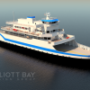 Delaware River and Bay Authority commissioners unanimously voted to award a contract for the construction and outfitting of a new 75-car diesel-hybrid ferry. SOURCE: DELAWARE RIVER AND BAY AUTHORITY