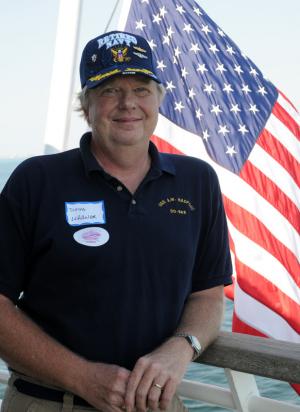 Doug Warner from the Norfolk area served aboard the USS Radford from 2000-01 as a combat systems officer. "It's great that it's being used a a reef," said the former crew member. "I'm a sports diver and I hope to return next year to dive on it."