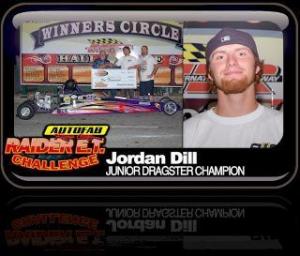 Jordan Dill, a lacrosse player who races dragsters with help from his pit crew, John and Sudler Dill. BY SUBMITTED
