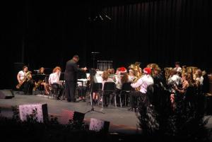 The  Cape  Concert Band clossd the Winter Concert, also under the    direction of   Rob Barbarita.
