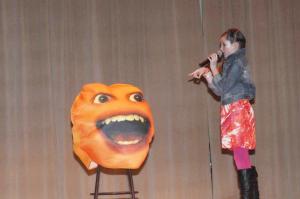Placing third in the show was Madison Metcalf singing “We Are Never Getting Back Together” to a disappointed prop.