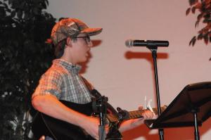 Colt Daniels placed fourth with his original song “It’s a Good Time.”