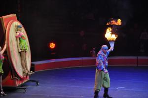 The Lopez Troupe renews the circus tradition of knife throwing. BY RON MACARTHUR