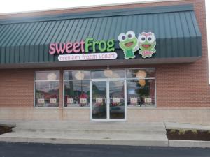 Sweet Frog is located across from Midway Shopping Center in Pelican Square Shopping Center on Route 1. BY MOLLY MACMILLAN