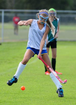 Beacon's Alia Marshall avoids an obstruction call. BY DAN COOK