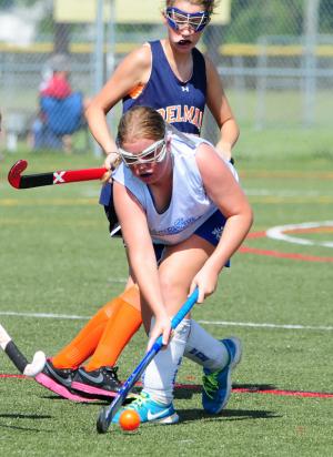 Mariner seventh-grader Amanda Sponaugle played tough defense all day. BY DAN COOK