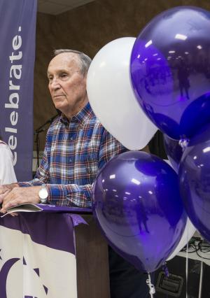 2014 Relay For Life chairman Walt Godwin tells his cancer story. Walt lost six brothers to the disease and survived to be an advocate. BY DENY HOWETH