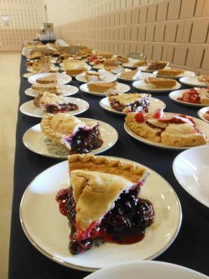 It wouldn't be Thanksgiving without the pie. BY CHRIS FLOOD