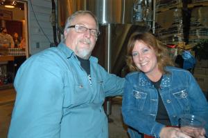 Walter and Tammi Vudke of Seaford said they have spent the last three years celebrating Delaware Day at 16 Mile Brewery in Georgetown. BY MADDY LAURIA