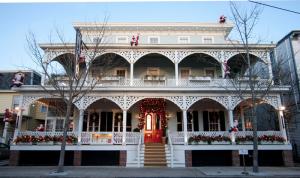 The Virginia, one block away fro Congress Hall, offers elegant dining and sumptuous accommodations.