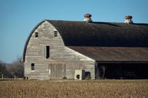 The barn was going to be used as a community center for Showfield Properties before it was destroyed by fire. BY MELISSA STEELE
