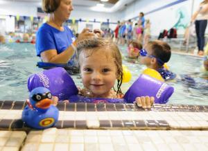 Kemper Cox is all smiles as she participates in the WLSL. BY DAN COOK