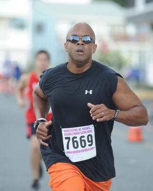 James Tingle of Georgetown ran the course in 22:43. BY DAVE FREDERICK