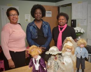 Staff members for the program are (l-r) Christine Strickland, Stephanine Cason and Helena Gibbs. BY RON MACARTHUR