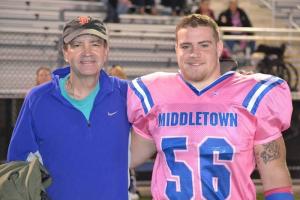 Nephew Luke Elentrio and Uncle Tommy.