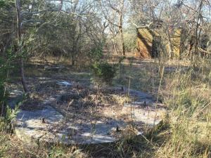 At Green Hill, the granite base on which the cylinder once stood is still very much in evidence, as are the granite bases for the tower supports. BY DENNIS FORNEY
