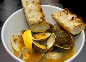 You could drink this broth out of a wine glass! BOB YESBEK PHOTO