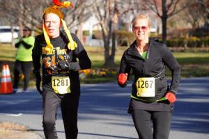 Jack Vassalotti and Angelica Riemann finish together in 29:39. DAVE FREDERICK PHOTO