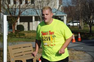 Jeremy Eglit logs a time of 42:25. DAVE FREDERICK PHOTO