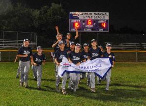 The Milton 11-12 All-Stars win the Delaware Championship over Brandywine. DAN COOK PHOTO