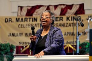 Ardeth Edwards, chairwoman of the MLK celebration committee, has been a longtime volunteer for the event.
