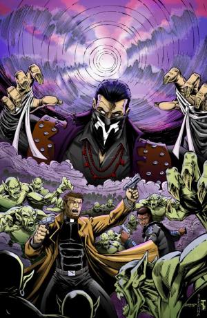 Cover of “Gideon & Sebastian #4,” pencils by Mark McKenna and Jim O'Riley, inks by Kevin Conrad, colors by James Dufendach.