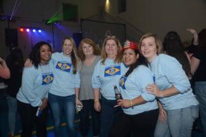 More of the Shrimp Squad found the camera. Shown are (l-r) Christina Rodriguez, Kala Haller, Linda Thomas, Debbie Latina, Priscilla Martinez and Danielle O’Neil.