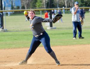 Senior Sara Lallier will hold down the shortstop position in 2017. DAN COOK PHOTO