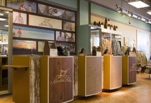 The interior of the Madda Fella store in Tanger Outlets Surfside.