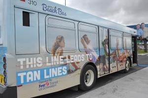 The new Lewes Park and Ride takes riders to Lewes, Rehoboth, Dewey Beach and down to Ocean City, Md. NICK ROTH PHOTO