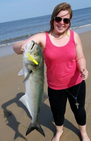 Big bluefish at 3Rs Road by Melissa Bethard of Newark, DE.