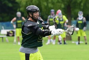 Jack Lingo Masters attack Ryan Wheeler shoots and scores against the Chill Club.