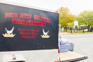 For His Glory Ministries outreach in Milton Memorial Park.