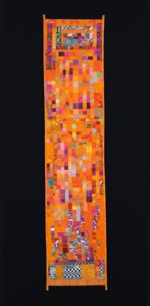 “The Gathering III” by Barbara Warden.