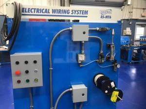 This photograph and the next two show some of the training stations in the partnership center.