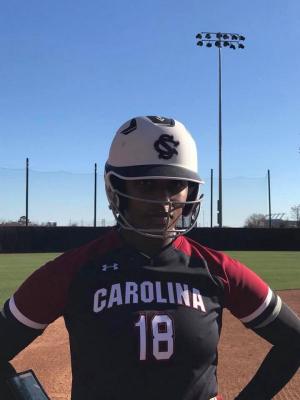 Tiara Duffy is getting ready for her senior season at South Carolina. SUBMITTED PHOTO