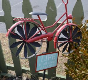 Getting outside and playing helps keep life in balance, Jenn Rowan says.