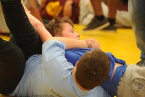 Davey rocks the tilt move.