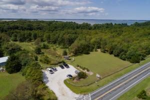 Overhead view of James Farm Ecological Preserve.