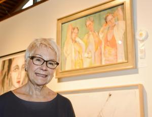 Sydney McGinley took best in show for Three Graces, a mixed media piece. She said “This is my life, my passion, beyond all else, I create.”