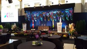 The stage at the Communities in Bloom Symposium in Alberta, Canada. SUBMITTED PHOTO