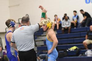C.J. Fritchman, undefeated and Henlopen Conference champ last season, begins his eight-grade year with a victory.