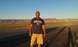 John Wright in Utah. On his trips, he says he always stops by a Marshall’s or T.J. Maxx to buy apparel of the local sports teams.