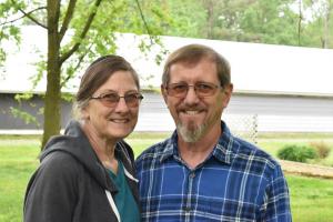Carlene and John Swartzentruber of Bridgeville have two chicken houses that produce birds for Mountaire Farms.