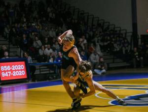 Chase Murray takes down Max Meadows at 120.
