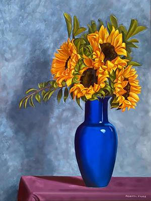 “Elegant Sunflowers” by Renata Price.