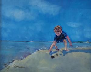 "Barely Noticeable Breakwater" by Jean Bowers, Cape Artists.